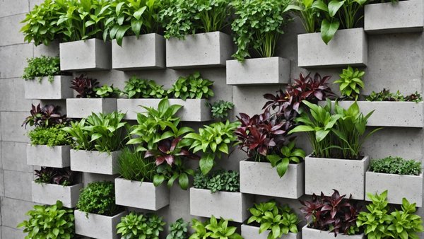 Découvrez les meilleures méthodes pour transformer un mur en béton en un jardin vertical éblouissant !