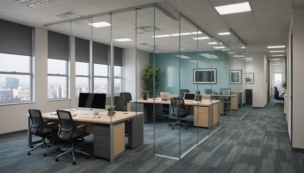 Cloisons mobiles vitrées : flexibilité et confort au bureau